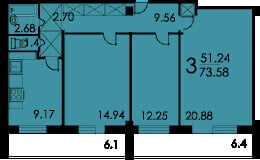 Планировка - 3 фото - Умные Окна